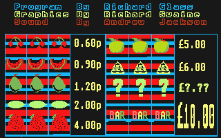 Fruit Machine atari screenshot